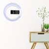 Innovative Modern Style LED Wall Clock Home Decoration with Alarm