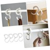 Ipetboom 4pcs Adjustable Clasp Hooks Practical Hangers for Kitchen and