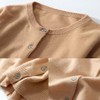 zuevi Women's Cardigan, Crew Neck, Sweater, Knit, Long Sleeve, Solid,