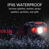 Vekkia Ultra Bright LED Headlamp Flashlight (2 Pack), White and