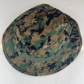 NEW USMC woodland MARPAT Boonie Hat SUN COVER size Large