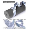Yoga Mat Strap with Carabiner Clip, Adjustable Carrier for Yoga