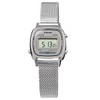 CASIO LA670WEM-7 Casio Standard Women's Quartz, Digital Metal, Mesh, Silver,