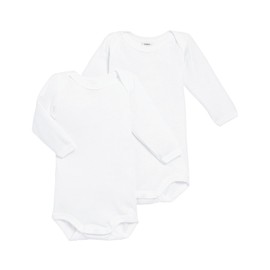 Petit Bateau Unisex Baby Bodysuits, Pack of 2, Variant 1
