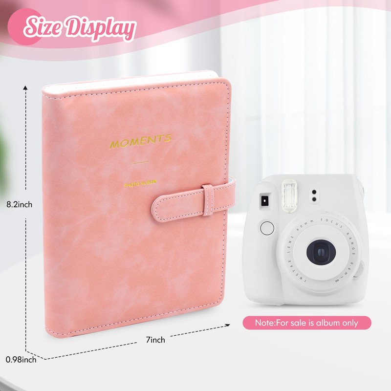 Ablus 256 Pockets Photo Album for Polaroid SnapTouch Zip Mint