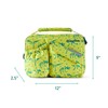 PlanetBox Insulated Lunch Bag – Banana Dino Edition Carry Bag