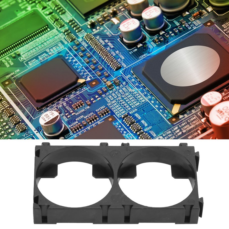 50pcs Double Cell 26650 Lithium Battery Bracket 56.5*29*8.7mm Battery Pack