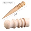 HappyHome Leather Craft Tool Rhombus Pitch Edge Polishing Set (0.2