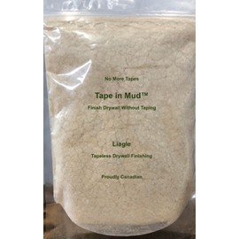 Liagle Tape in Mud™ 2025 Version｜Fiber Reinforcement additive to Drywall Taping Compound | Finish Drywall Joints Without Tape Tapeless Drywall Finishing - No More Taping | Save 40% of Labor