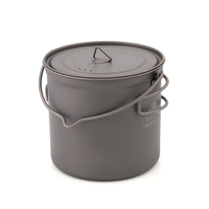TOAKS POT-1100-BH Titan Outdoor Camping Hängender Topf mit Haltegriff