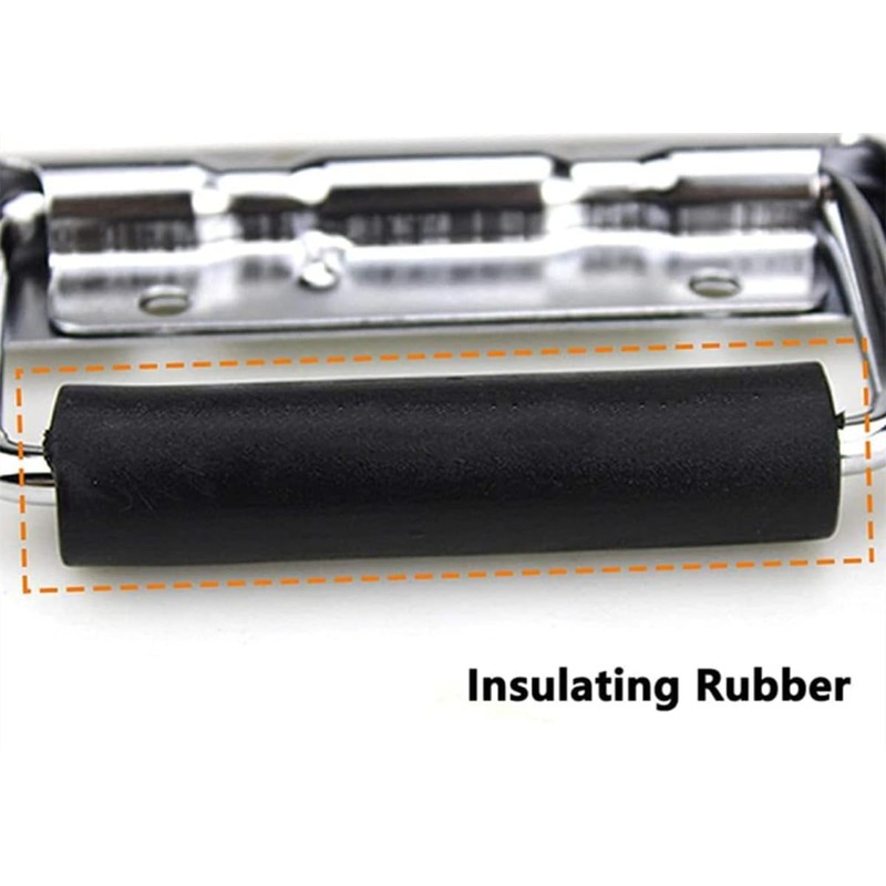 ZHjuju Folding Spring Steel Handles,2Pcs Box Handles Spring Folding Handle