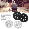 4 Pcs Suitcase Replacement Wheels Silent Rolling Universal Luggage Wheels