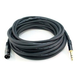 Monoprice 104765 35-Feet Premier Series XLR Male to 1/4-Inch TRS Male 16AWG Cable