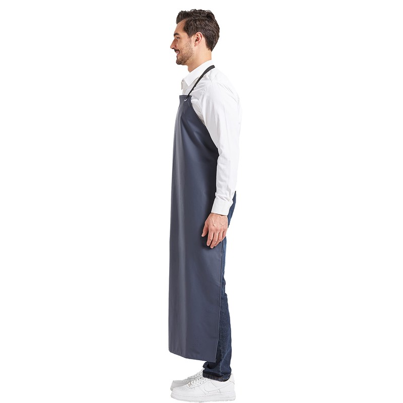 Nanxson Men's Women's Waterproof Apron Thickened PVC Work Apron Meat