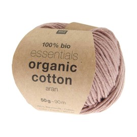 Essentials Organic Cotton Aran Knitting Yarn Rico Design