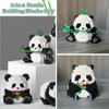 EnixwH 3-in-1 Panda Building Blocks Set, 686 Pieces, Panda Mini