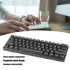 Mechanical Keyboard 61 Keys Three Modes Support Wireless Portable Ergonomic