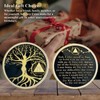4 Year Tree of Life Sobriety Chip, AA Chips and