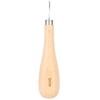 Rhombus Awl Wooden Handle Scratch Awl Beech Handle Diamond Point