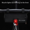 Ayicheyl Bicycle Handlebar Bag, Handlebar Bag with Shoulder Strap, Handlebar
