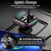 Bluetooth 5.0 Auto FM Transmitter Adapter, PD Typ-C & QC3.0