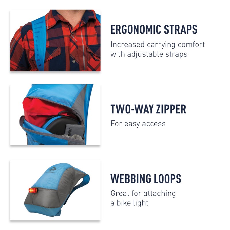 Mochila plegable Ultra-SIL™ Day Pack Azul pacífico