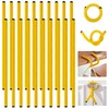 Ninehaoou 20 Pcs 17 Inch EVA Foam Twist Rubber Ties