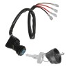 Caltric Ignition Key Switch for Polaris Scramber 400L 1996-1999 Atv