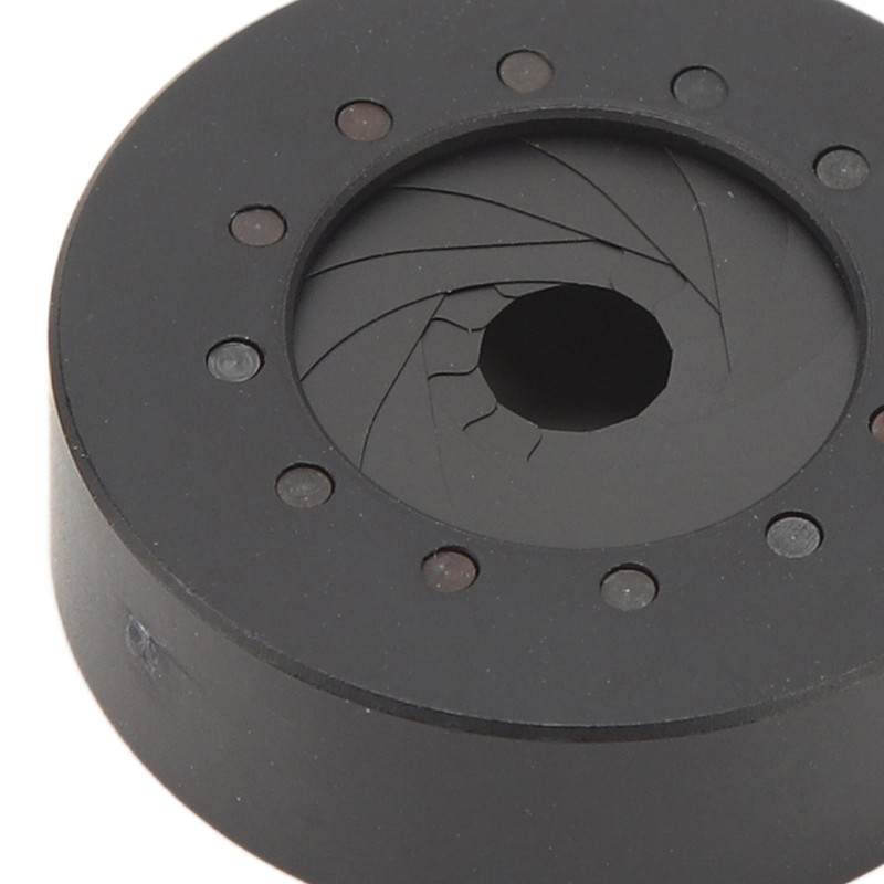 Aperture Diaphragm Manual Adjustable Aluminum 0.5‑15mm 12 Blades Iris Diaphragm