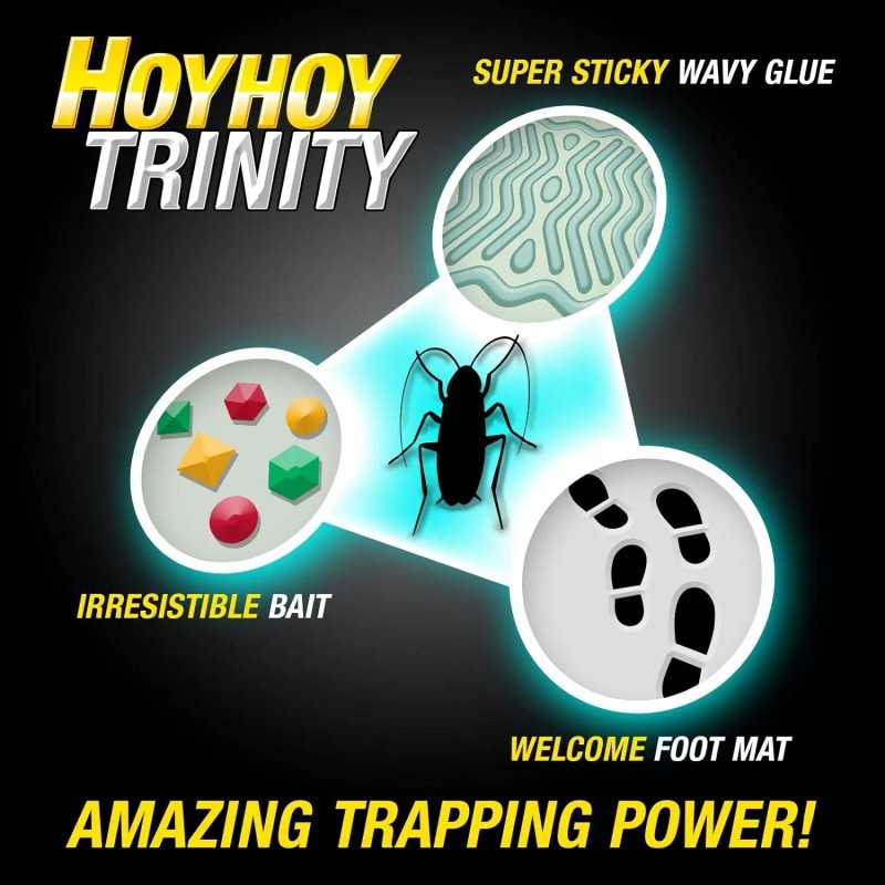 HOY HOY Trap A Roach For Home Bait Glue/Sticky Pest