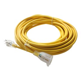 101678 50' 16 Gauge Extension Cord for ProTeam Vacuums Extension Cord Replacement，for ProTeam Replacement Part (Not Easy to Knot)