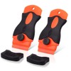 FULARR 2Pcs Premium 1.5" Plastic Locking Razor Blade Scraper with