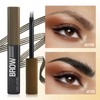 DAGEDA Liquid Eyebrow, Precise Micro-blading Liquid Eyebrow Pen with 4-Fork