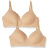 9months 2pack de Brasieres de lactancia sin varillas, Moka, 34C