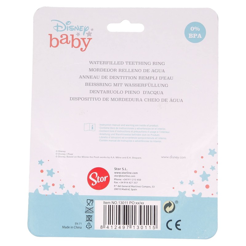Stor Estándar Cool Like Mickey Teething Ring Filled with Water