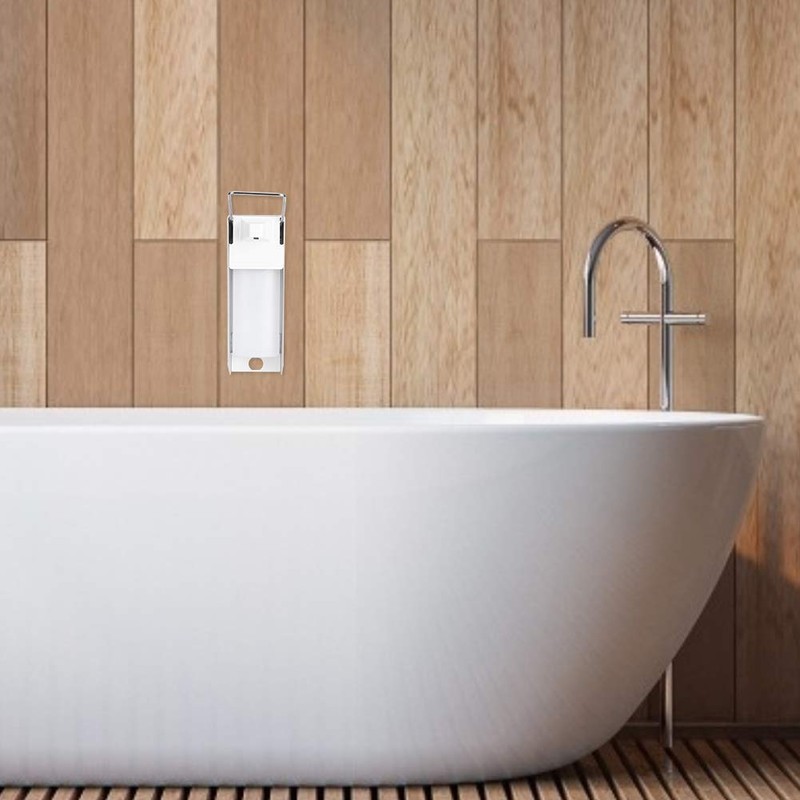 Haofy Dispensers Manual Elbow Pressure ABS Plastic Shampoo Lotion Shower