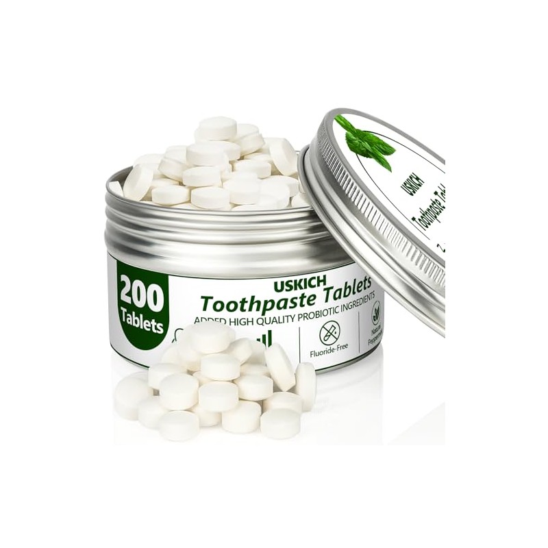 200 Pcs Toothpaste Tablets - Eco-Friendly Nano Hydroxyapatite