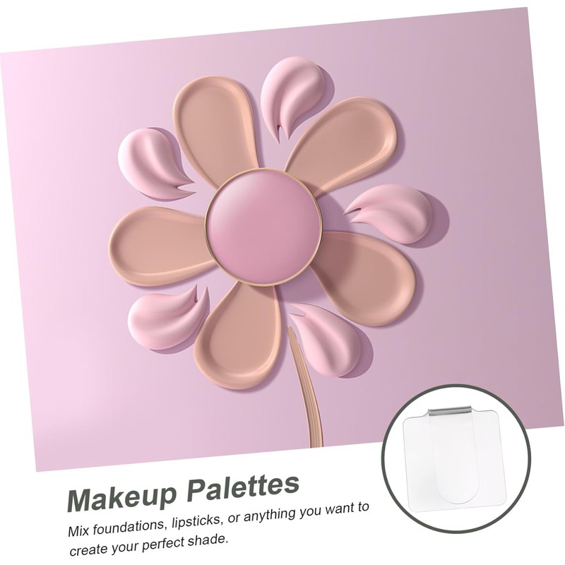 Mipcase Juego de 4 Paletas Reutilizables para Maquillaje Profesional -