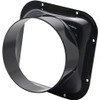 AllBright Straight Pipe Flange Duct Connector Hose Flange Exhaust Duct