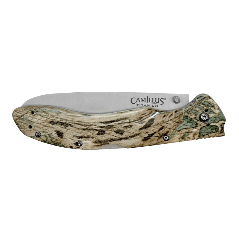 Camillus Cloak 4.25" Titanium Bonded 420 Steel Saw Prym1 Handle