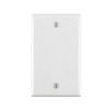 Leviton 1-Gang No Device Blank Wallplate, Standard Size, Thermoplastic Nylon,