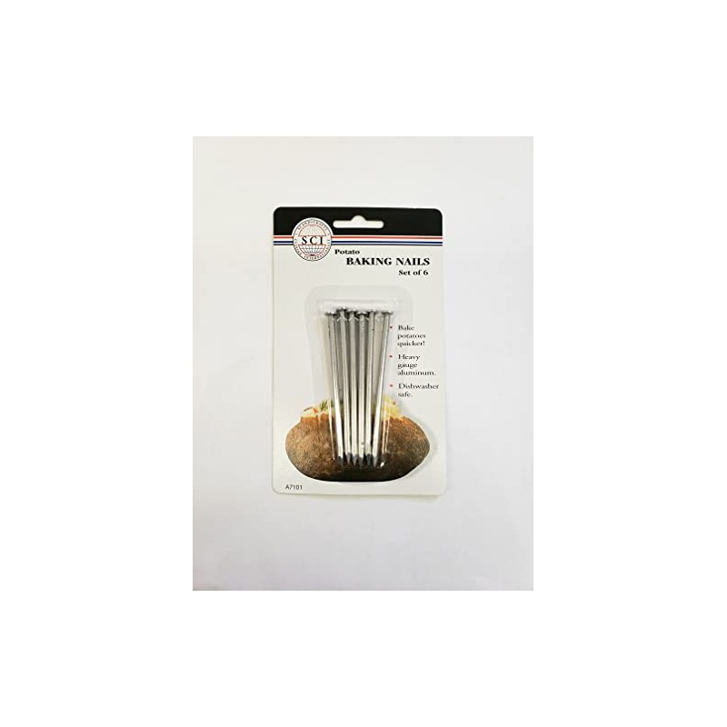 Aluminum Baked Potato Nails Baking Cooking Spud Nail Set of
