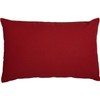 VHC Brands Christmas Holiday Festive Red Pillow w/Insert- North Pole