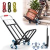 Lounsweer Stair Climbing Cart, 265 Lbs Plant Caddy with 3