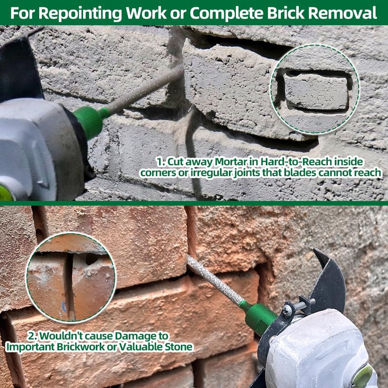 KURSTOL Diamond Mortar Raking Bit - 8mm*121mm with M14 thread