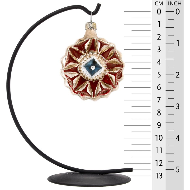 Glass Globe American Kaleidoscope Patinated