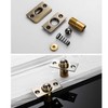 SAISN Ball Catch Door Hardware Closet Door Ball Latch Adjustable