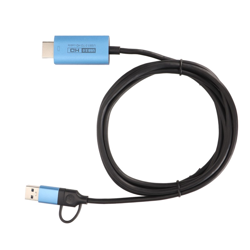 USB3.0 to HD Multimedia Interface Cable 5Gbps 1080P USB C