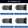 Kydex Handcuff Holster with 9/.40 Double - Stack Holder Combo