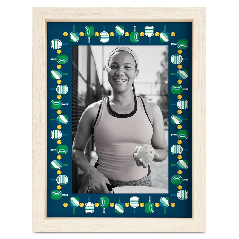 ChalkTalkSPORTS Pickleball Premier Frame | Pickleball Paddle & Ball Pattern